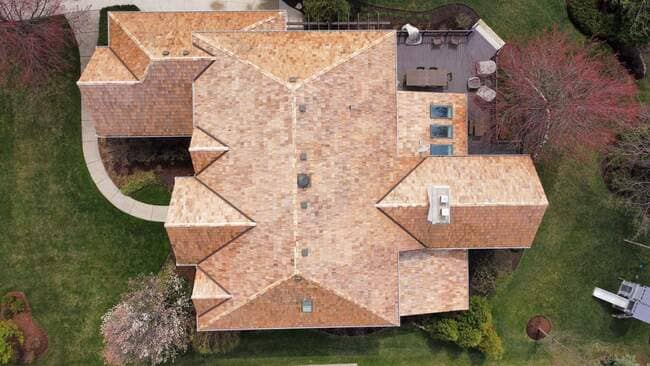 Completed roof replacement by State Restoration Services