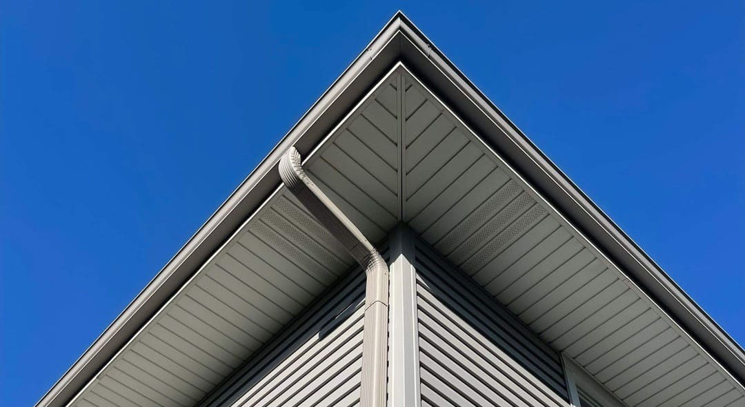 what is the underside of a roof overhang 